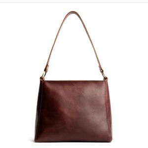 Portland leather  triangle bag
